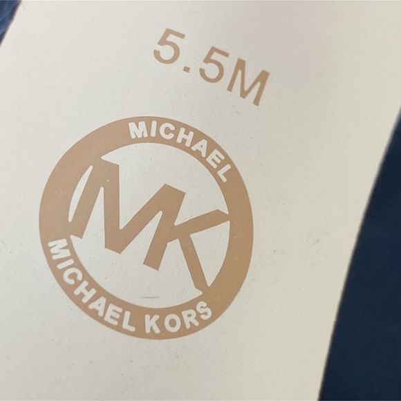 MICHAEL | Michael Kors Silver Scarlett SnakeSk*n Print Ankle Strap Heels - 5.5 - Picture 9 of 10